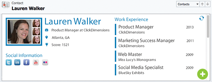 social discovery contacts